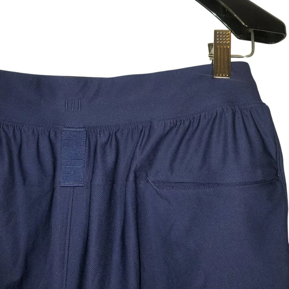 Lululemon License To Train Short 7” Linerless Men's S Navy Blue Gym Workout